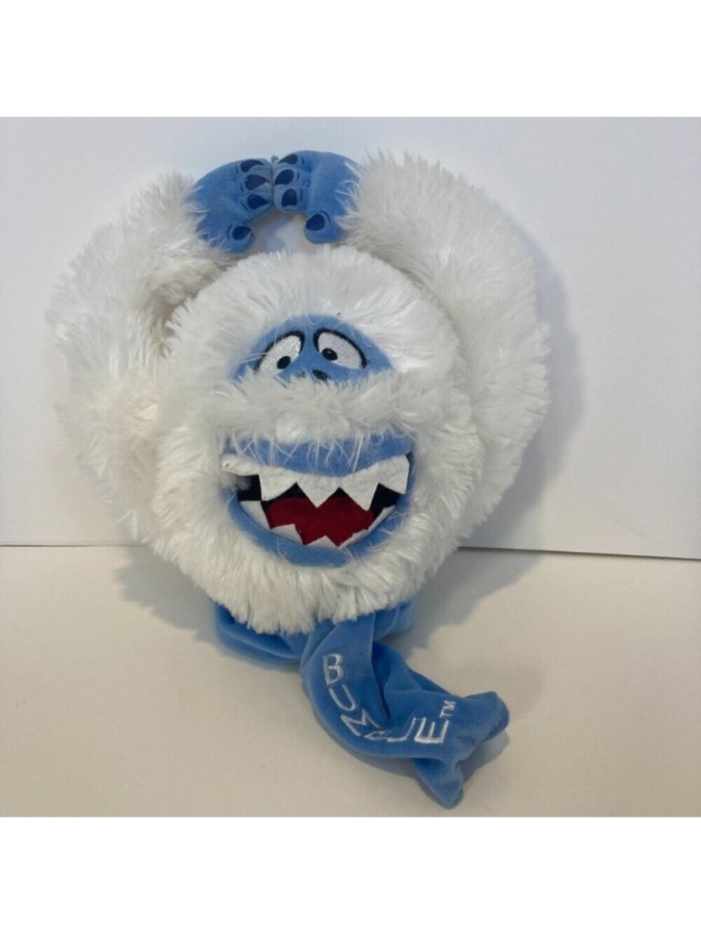 Rudolph The Red Nose Reindeer Bumble Abominable Snowman Door Hanger Plush Head